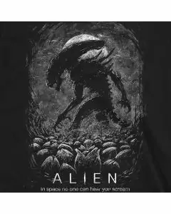 cosmic nightmare sci-fi horror alien t-shirt sm