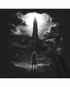 The Dark Tower T-Shirt Located In The Fey Region of End-World