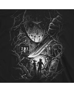 friday the 13th deadly chase edition t-shirt sm