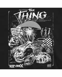 frozen fear john carpenters the thing t-shirt sm