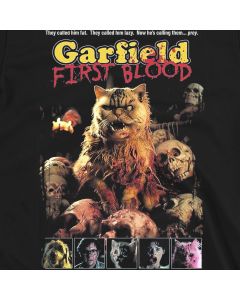 Garfield First Blood Tribute T-shirt