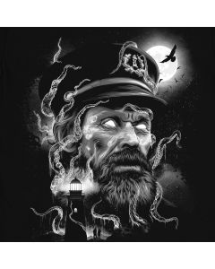 Thomas Wake Sea Monster Ocean Beast The Lighthouse 2019 Psycho Horror Movie T-shirt