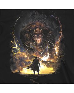 Owlbear Pyromancer The Planet vs Galaxy T-Shirt
