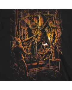 pyramid head attacks silent hill t-shirt sm