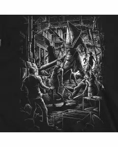 pyramid head attacks silent hill t-shirt sm