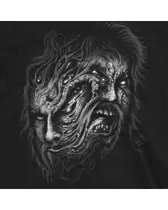 shape of fear graphic tribute the thing t-shirt sm