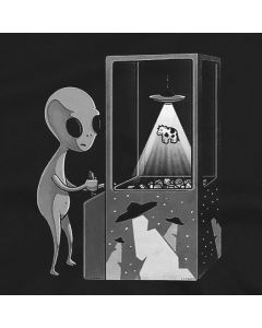 Space Cows Alien НЛО Тениска