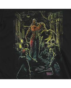 survival horror police vs mutant resident evil t-shirt sm