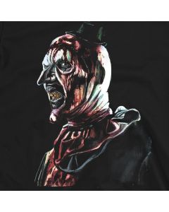 terrifiers grinning menace t-shirt sm