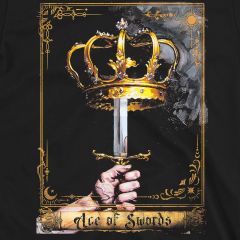 Асо Мечове Таро Тениска | Интелектуална Сила | Ace of Swords