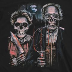 american gothic slays together stays together t-shirt sm