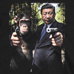 Шимпанзе и Лидер Xi дуо Tениска
