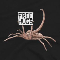 Free Hugs Face Hugger Забавна Тениска Пришълецът