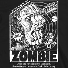 fulcis macabre tribute tee zombie movie 1979 sm