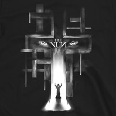 god ends here the nun t-shirt sm