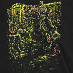 jill vs nemesis residen evil 3 t-shirt sm