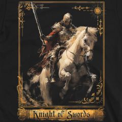 Рицар Мечове Таро Тениска | Решителност | Knight of Swords