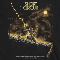 sci-fi comedy johnny 5 revival retro tech short circuit t-shirt sm
