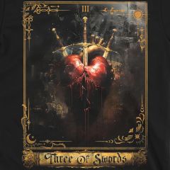 Three of Swords Tarot T-Shirt | Healing