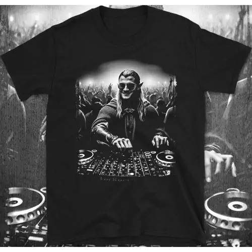 Леголас като DJ – Епичен забавен дизайн