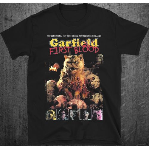 Garfield First Blood Tribute T-shirt