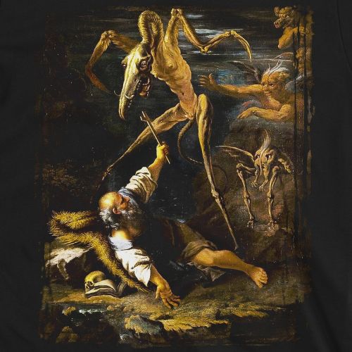 Изкушението на Свети Антоний Тениска Salvator Rosa